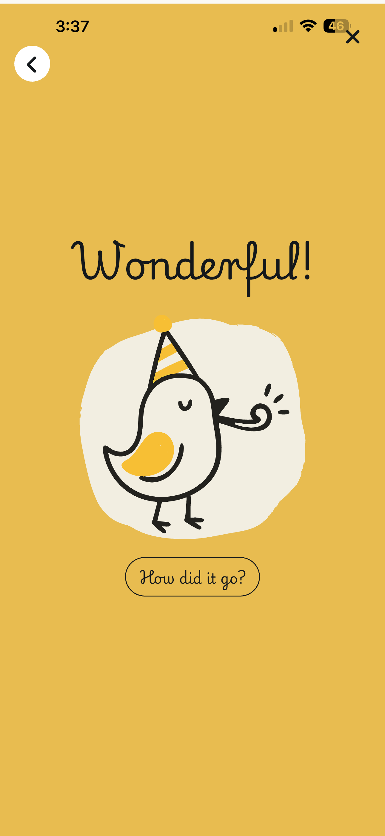 NudgeNest app screen